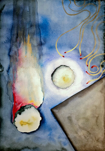 Soundscape 221211 by Arcangelo Di Donato, Work on Paper for Sale on Singulart