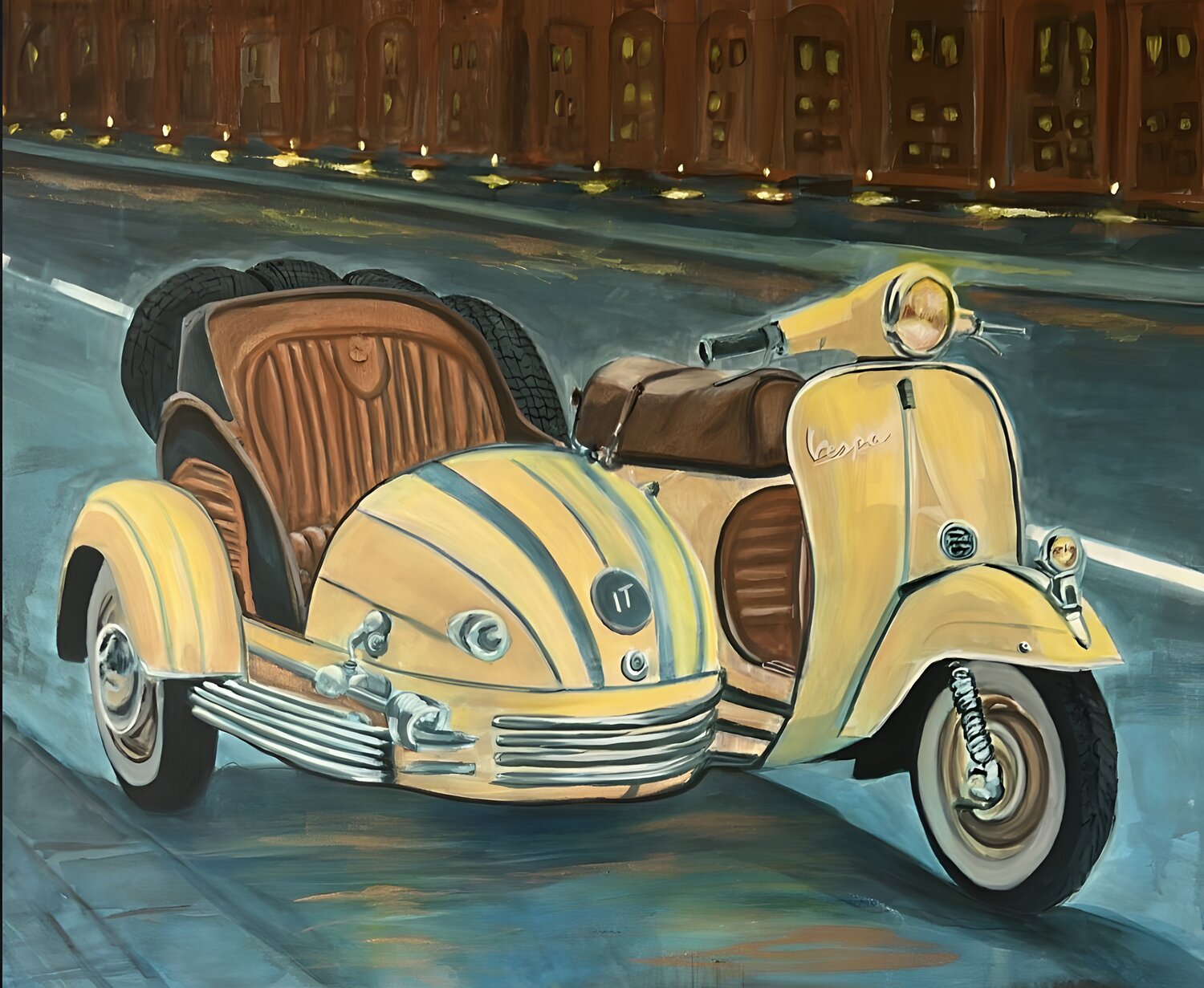 Der Sonne entgegen Natalie Bannik Originalgemälde zu verkaufen