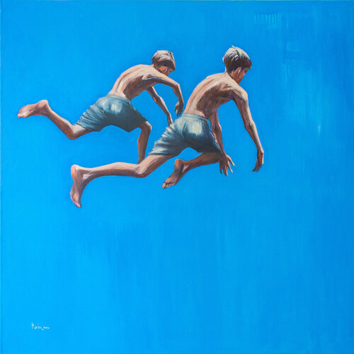 Together di Nata Zaikina, Pittura in vendita su Singulart