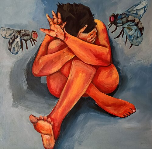 Survival mode 1 von Mehreen Hashmi, Malerei kaufen auf Singulart
