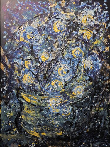Celestials in Vase di Joe McCord, Pittura in vendita su Singulart