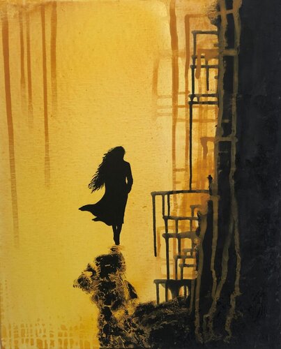 Into the Light by Veronica Jufors, Painting for Sale on Singulart