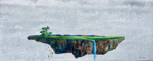 Suspended Sanctuary di Elaine Marx, Pittura in vendita su Singulart