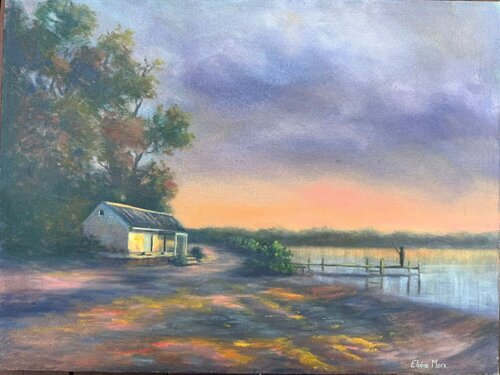 Velddrif by Elaine Marx, Painting for Sale on Singulart