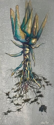 Uprooted di Elaine Marx, Pittura in vendita su Singulart