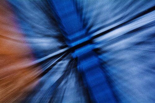 BLU RABBIA by Sergio Vecia, Photography for Sale on Singulart