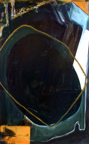 Night View from The Shard di Antonia Glynne Jones, Pittura in vendita su Singulart