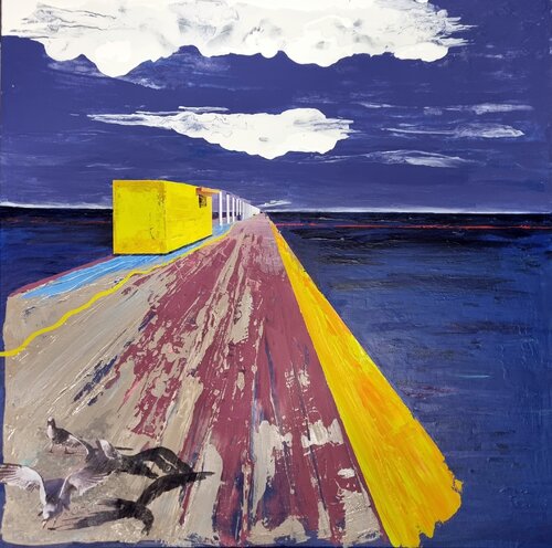 S'envoler by Cecile Gonne Victoria, Painting for Sale on Singulart