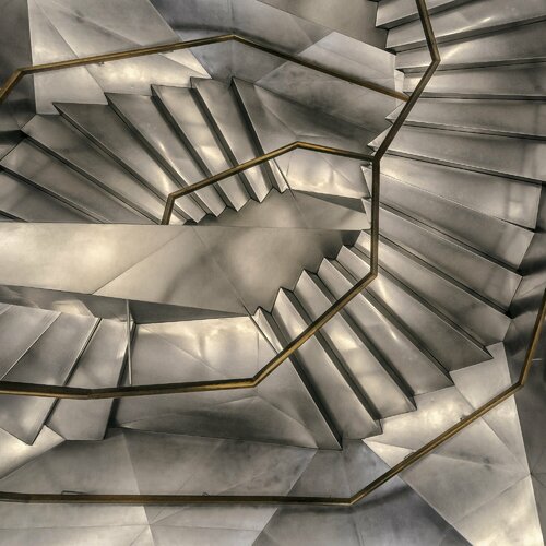 Stahlraum 4 di Jesus Chamizo, Fotografia in vendita su Singulart