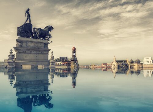 WORLD REFLEXIONS 8 di Jesus Chamizo, Fotografia in vendita su Singulart