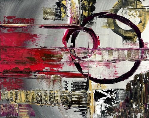 Anfang Ende und Unendlichkeit di Mirko Nikolic, Pittura in vendita su Singulart
