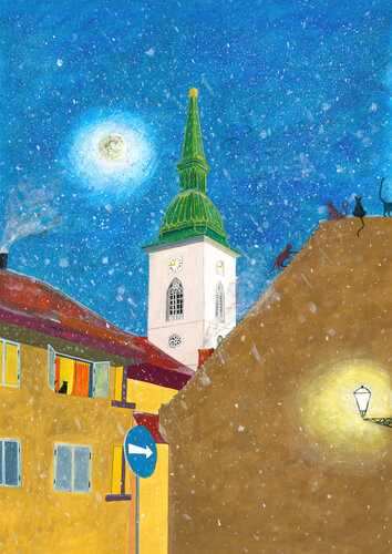 A Winter Serenade 1 di Teo Sirio Sica, Opera su carta in vendita su Singulart