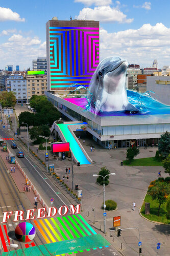 Freedom Vibe (for Pride 2022) di Teo Sirio Sica, Digitale in vendita su Singulart