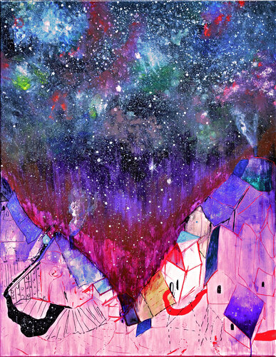 We continue infinity van Teo Sirio Sica, Schilderij te koop op Singulart