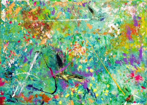"The great green sea inside your heart" Teo Sirio Sica