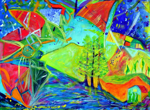 The Light Rise van Teo Sirio Sica, Schilderij te koop op Singulart