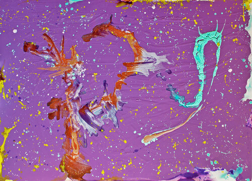 Two Celestials von Teo Sirio Sica, Malerei kaufen auf Singulart