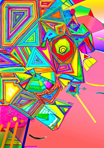 Breathe calmly and deeply van Teo Sirio Sica, Digitaal te koop op Singulart