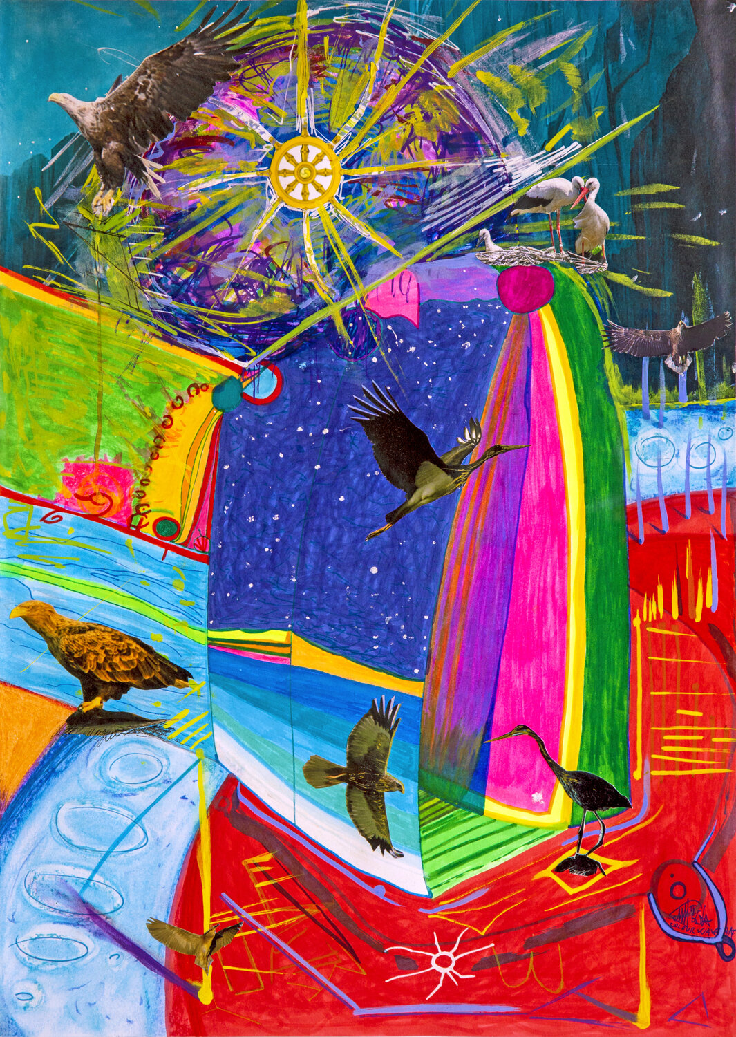 Curious birds at the stargate Teo Sirio Sica