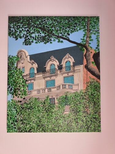 " Racons de Barcelona 1 " von Vincent Segarra, Malerei kaufen auf Singulart
