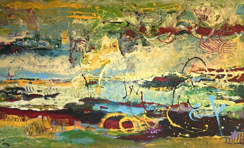 Landscape 2603 von Herta Reitz, Malerei kaufen auf Singulart
