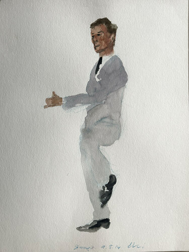 Boogie Jump par Jürgen Meier, Œuvre sur papier en vente sur Singulart