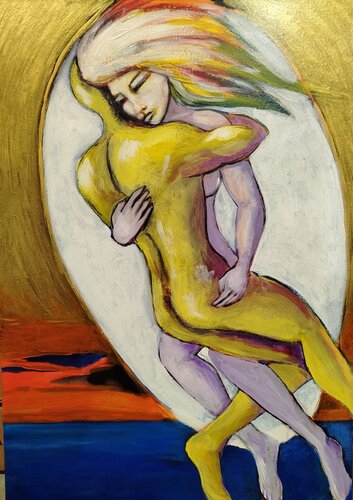 Il confine dell'anima di bruno farese, Pittura in vendita su Singulart