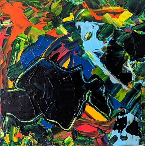 Bison par Rudeen Gibson, Peinture en vente sur Singulart