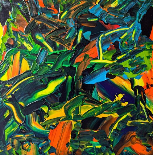 Jungle van Rudeen Gibson, Schilderij te koop op Singulart