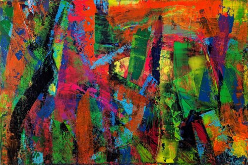 Garden City par Rudeen Gibson, Peinture en vente sur Singulart