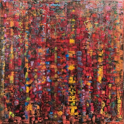 COUVRE FEU van Richard Dubure, Schilderij te koop op Singulart