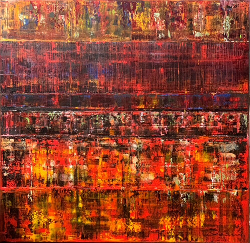 URBAN MUSIC LIVE van Richard Dubure, Schilderij te koop op Singulart