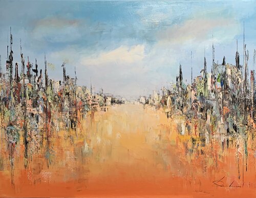 RÊVE LOINTAIN von Richard Dubure, Malerei kaufen auf Singulart