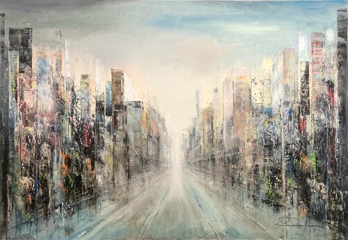 FAKE LIBERTY von Richard Dubure, Malerei kaufen auf Singulart