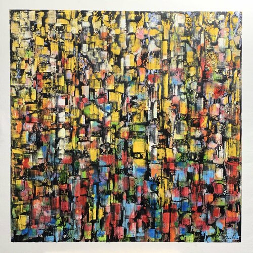 FRAGMENTATION di Richard Dubure, Pittura in vendita su Singulart