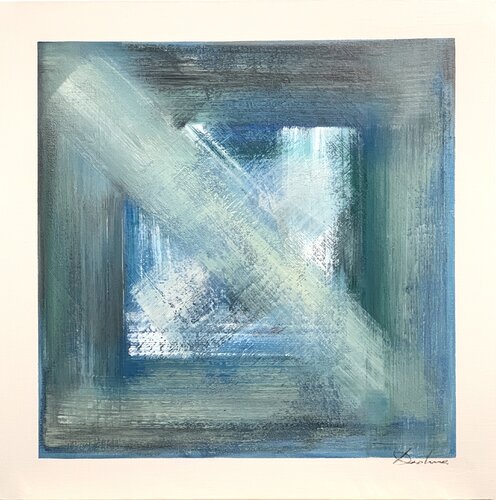 CENSURE BLEUE von Richard Dubure, Malerei kaufen auf Singulart