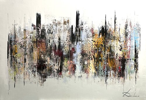 AUTOMNE ABSTRAIT von Richard Dubure, Malerei kaufen auf Singulart