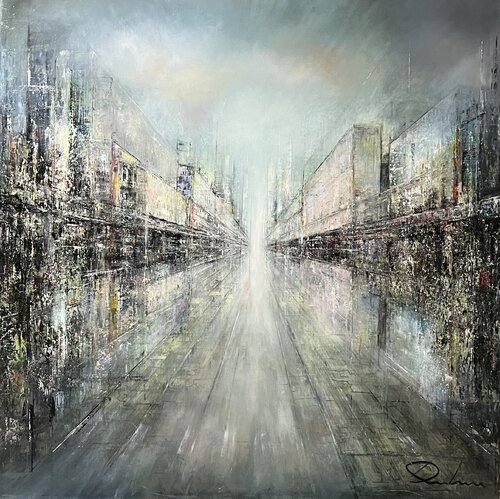 LA FUITE by Richard Dubure, Painting for Sale on Singulart