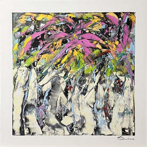 LES FLEURS DU MAL van Richard Dubure, Schilderij te koop op Singulart