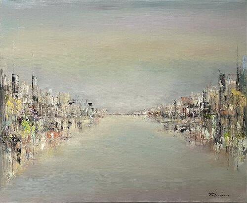SI CALME di Richard Dubure, Pittura in vendita su Singulart