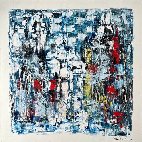 IMPRESSION URBAINE di Richard Dubure, Pittura in vendita su Singulart