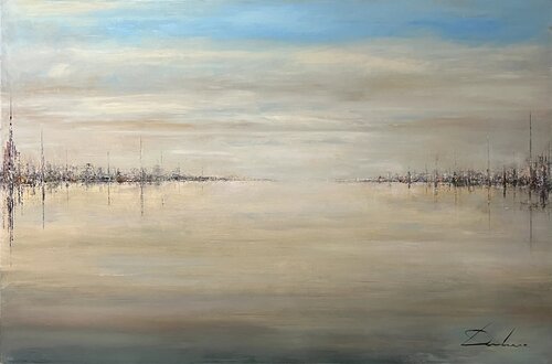 LAGUNA by Richard Dubure, Painting for Sale on Singulart