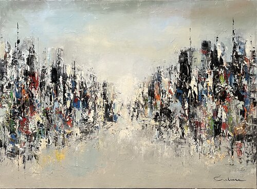 L’ABSENTE di Richard Dubure, Pittura in vendita su Singulart