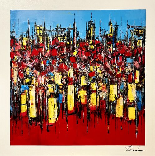 L’ARMÉE DES OMBRES von Richard Dubure, Malerei kaufen auf Singulart