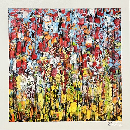 ÉCLOSION URBAINE by Richard Dubure, Painting for Sale on Singulart