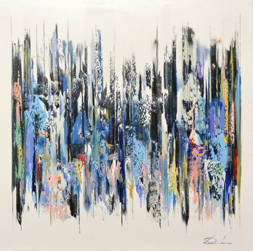 CLAIR DE NUIT van Richard Dubure, Schilderij te koop op Singulart