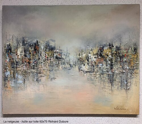 La neigeuse von Richard Dubure, Malerei kaufen auf Singulart