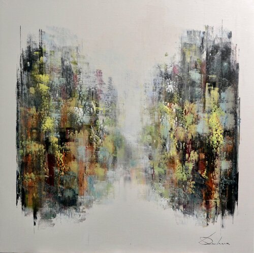 L'ABSTRACTION BUCOLIQUE van Richard Dubure, Schilderij te koop op Singulart