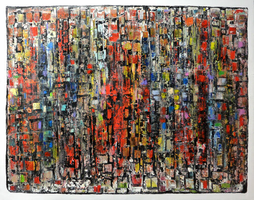 GRAFFITI LES SONGES van Richard Dubure, Schilderij te koop op Singulart