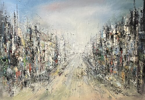 L'éclatée von Richard Dubure, Malerei kaufen auf Singulart